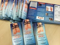 Comfy Soles  Brochure redesign and printing